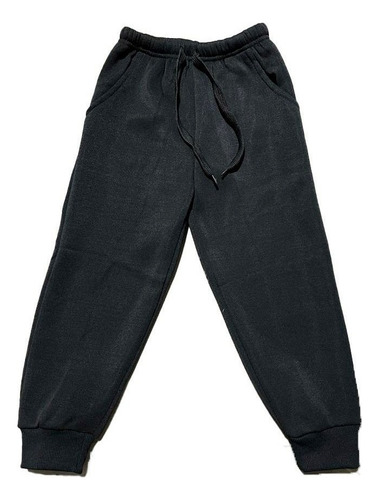 Pack 3 Pantalones Jogger Buzo Invierno Con Polar Niño