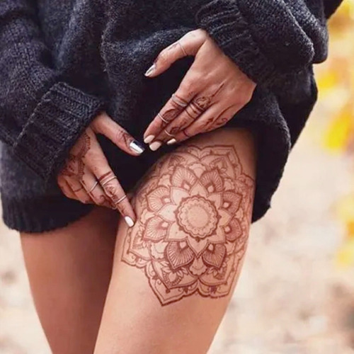 Henna Natural Tatuajes Temporales 5 Tubos Golecha A Escoger
