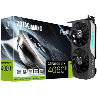 Tarjeta Video Zotac Rtx 4060 Ti Twin Edga Geforce 8gb Gddr6