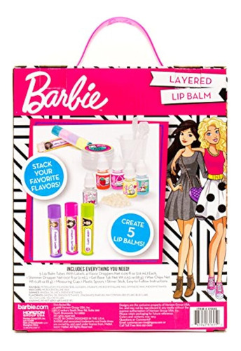 Barbie Layered Lip Balm Por Horizon Group Usa