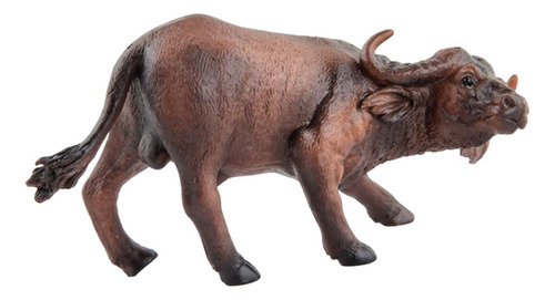 Qianyuu Modelos De Búfalos Animais Estatuetas Escultura