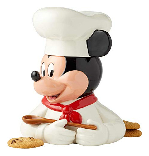 Disney Ceramics Chef Mickey Mouse Tarro Galletas, 11 Pu..