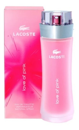 Lacoste Love Of Pink Edt Para Mujer , 90ml