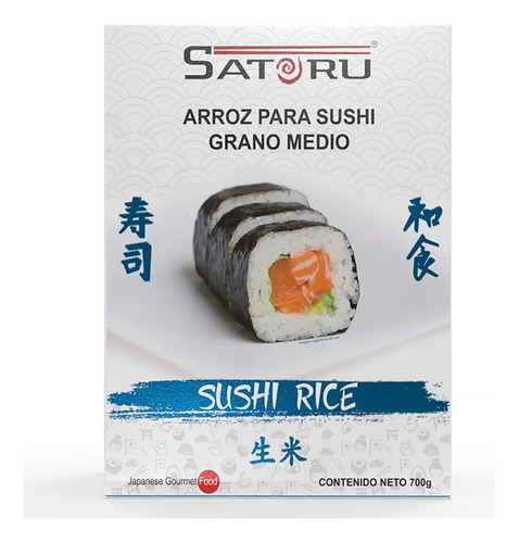 Paquete Para Sushi Tricolor - Arroz, Alga Y Ajonjolí