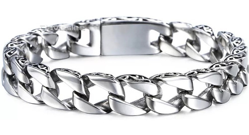 Pulsera De Acero Quirúrgico Hombre Caballeros Moda 2019