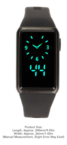 Reloj De Fitness Inteligente De 210 Mah, Aleación De Silicon