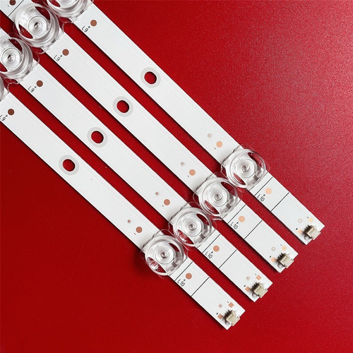 Leds Hisense 55a6g/55a6gv/55a65gv/kit Con 4 Tiras De 10 Lede