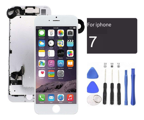 Passiontr Blanco Para iPhone 7 4.7  Pantalla Lcd Reemplazo