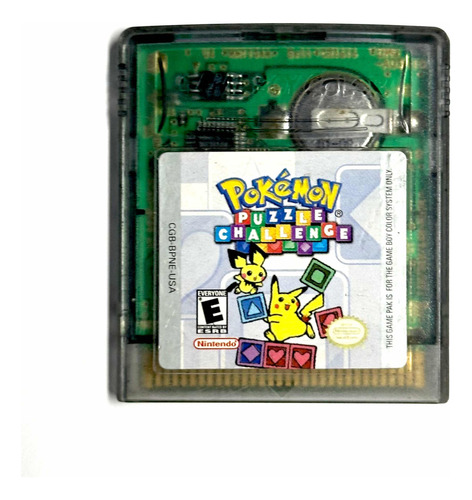 Pokémon Puzzle Challenge - Juego Original De Game Boy Color