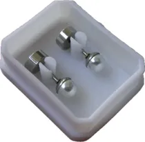 Comprar Luli Par Caravanas Tic Abridores Abridor Acero Perla Unisex
