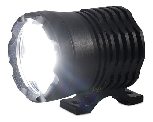 01 Farol De Milha Led 60w 12v Luz P Moto Aluminio - Unitario