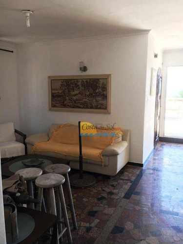 Cobertura Com 4 Dormitórios À Venda, 100 M² Por R$ 600.000,00 - Vila Guilhermina - Praia Grande/sp - Co0056