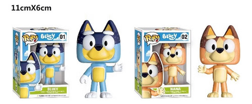 Funko Pop Bluey Figura De Acción Figura 2pcs