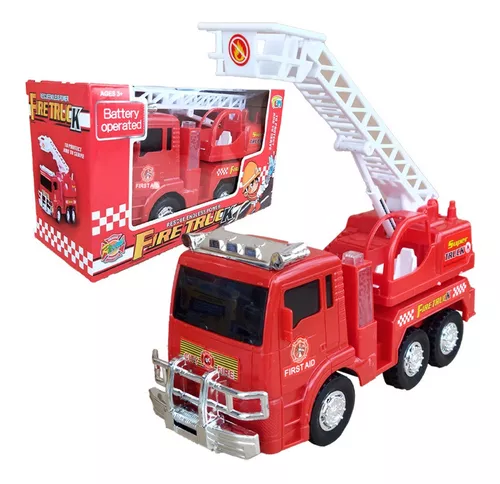 Brinquedo Caminhão Bombeiro Fire Truck