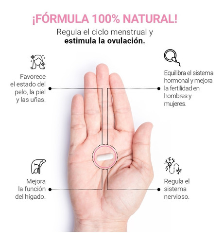 Imagen 2 de 6 de Inositol De 180 Cápsulas De 500mg. B Life Pure Inositol