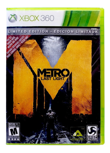 Metro Last Light Xbox 360 En Español (Reacondicionado)