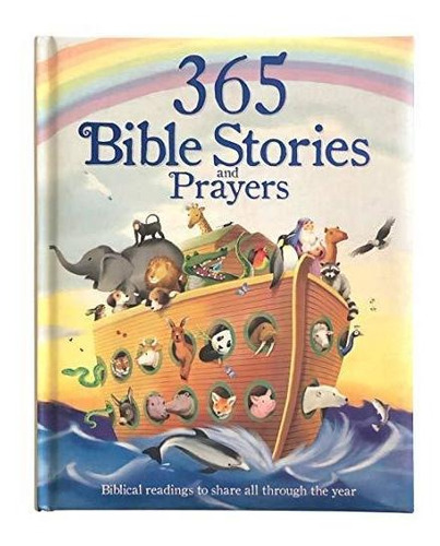 365 Bible Stories And Prayers Padded Treasury - Gift For Eas