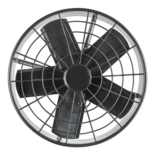 Ventilador Axial Exaustor Ind 40cm Premium Cor da estrutura Grafite Cor das pás aço