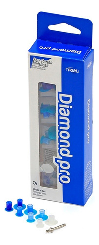 Kit Discos De Lixa Odontologica 56un Diamond Pro Sortida Fgm