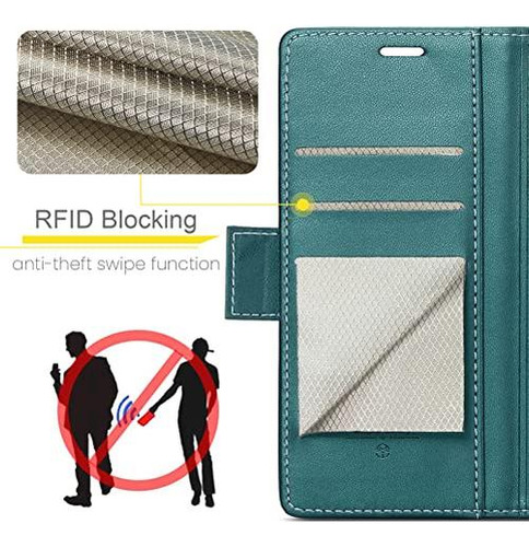 Funda Cartera Para Galaxy A05s Case, Premium Pu Leather Flip