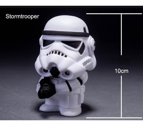 Darth Vader Stormtrooper Star Wars Figura 10 Cm Galaxias