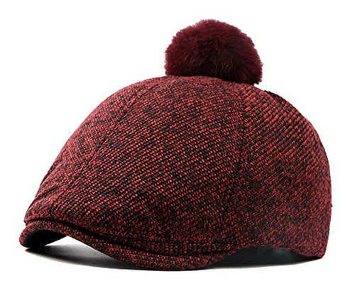 Gorra Gatsby - Jdon-hats, Pompom Flat Cap For Women Cotton 6