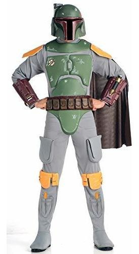 Disfraz De Star Wars Boba Fett Deluxe Adulto