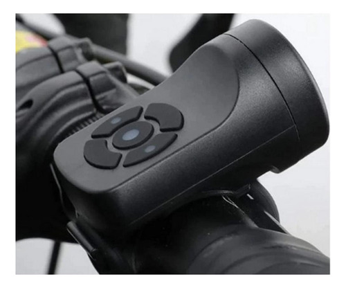 Campana Compacta De Bicicleta, Mxbhn-005, 5 Pzas, 3.4 Øcmx6c Color Negro