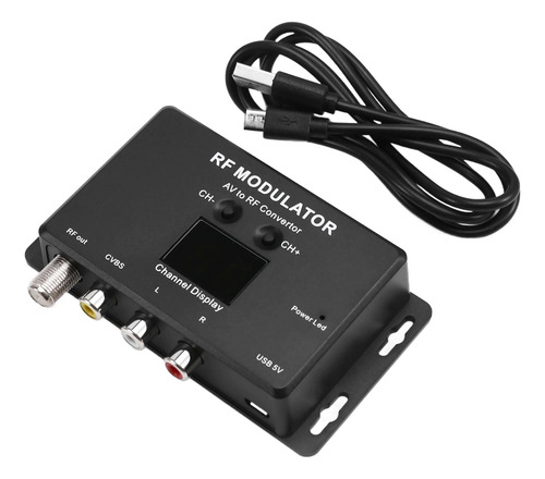 Modulador Rf M60 Convertidor Av A Rf Modulador Uhf Señal Rf