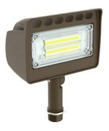 Foco Exterior Led 15w, Montura Knuckle, 3000k.