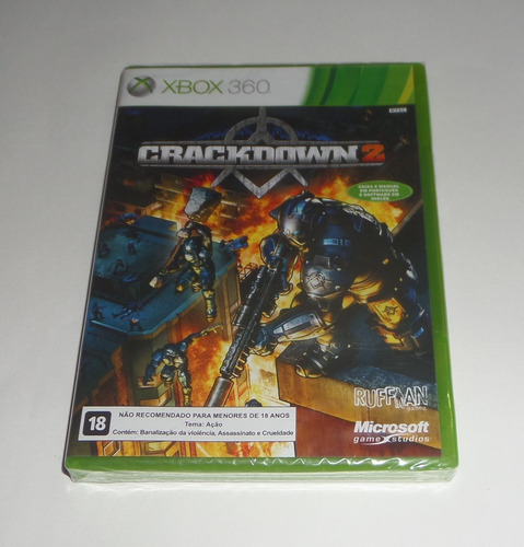 Crackdown 2 Original Lacrado Mídia Física Xbox 360
