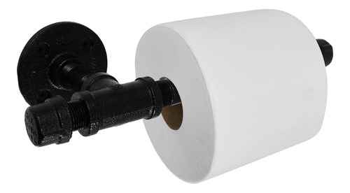 Ldr 172 5711bk Industrial Pipe Decoración Papel Higiénico Ho