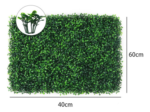 Hierba Artificial De La Hierba Decorativa 40cmx60cm Verde