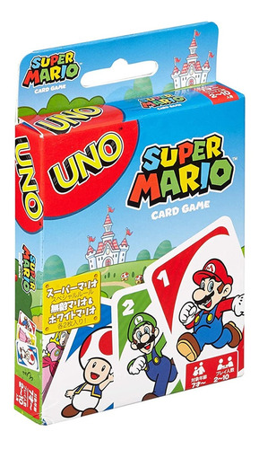 U-no Juego De Cartas S-uper M-ario Tema De La Fiesta De Amig