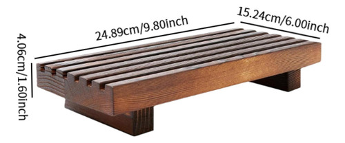 Soap Stand Organizer Multifunctional Wood Tray For Jewelry M