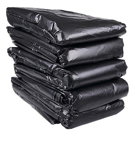 Imagem 6 de 6 de Saco De Lixo Preto 500 Litros C/50 Reforçado