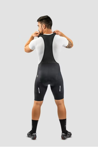 Bretelle Ciclismo Masculino Free Force Start Preto