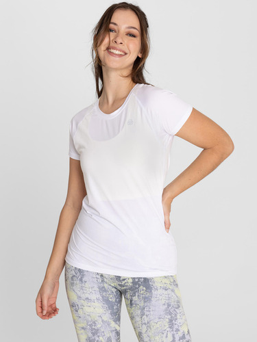 Polo Bsoul Para Mujer T-shirt Round Neck Blanco