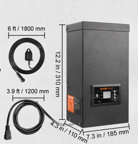 Transformador De Paisaje Iluminación Exteriores 600w
