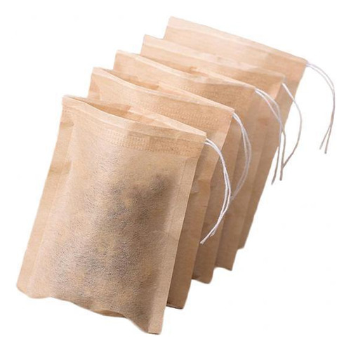 2x Vaciar Bolsas De De Té Con / Cordón Fuerte Penetración