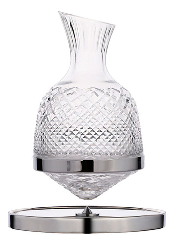 Decantador De Vino De Cristal Giratorio De 360° De Lujo