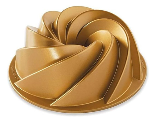 Nordic Ware Heritage Bundt 6 Tazas Color Dorado