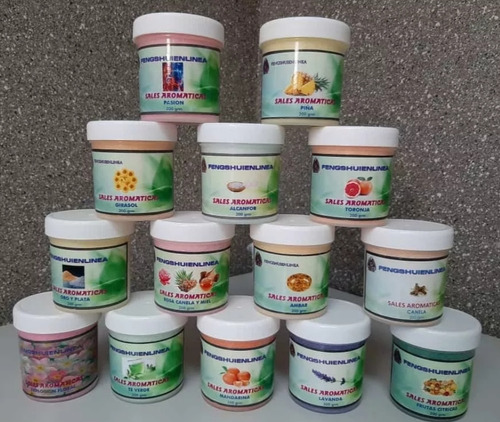 Sales Aromáticas De Baño 200 Gramos Fel Para Tus Eventos