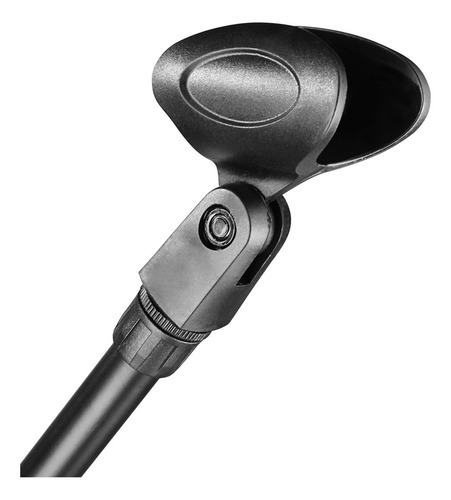 Pedestal Suporte Girafa Para Microfone Com Regulagem Altura Cor Preto