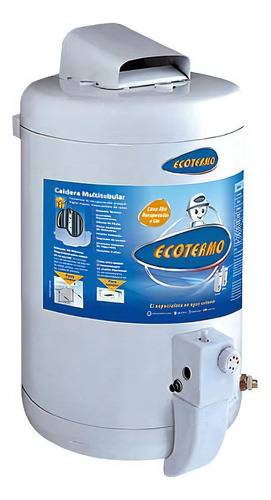 Termotanque a gas natural Ecotermo Alta Recuperación EP 23 GN CS blanco 23L