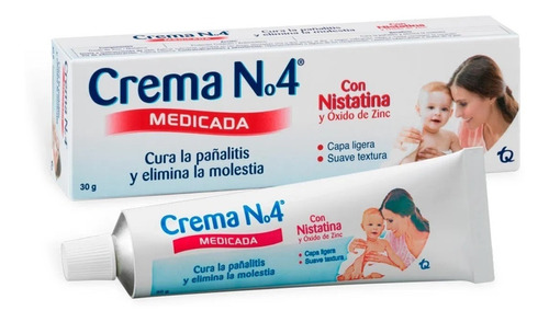 Crema No 4 Medicada X 30 Gr - g a $604