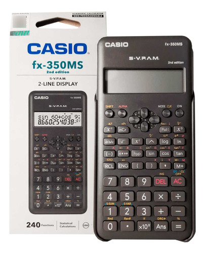 Calculadora Cientifica Casio Fx350ms2. Gran Canal