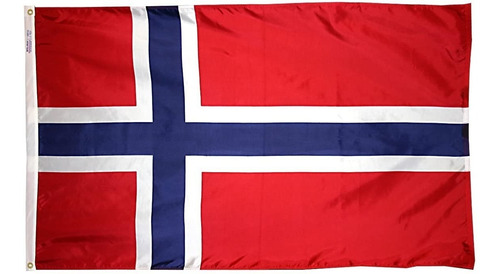 Bandera Noruega 150 Cm X 90 Cm