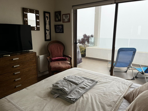 ¡vista Al Mar Y Acceso Directo A La Playa En Maitencillo!