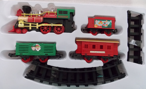 Tren Eléctrico Navideño Musical Y Luz, Holiday Time, Mod. Ch